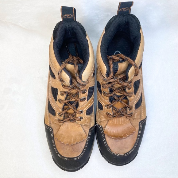 Roper Brown Lace-Up Western Boots Women’s Size 5 Youth Kids Girls Boys Size 3.5 - Picture 6 of 16